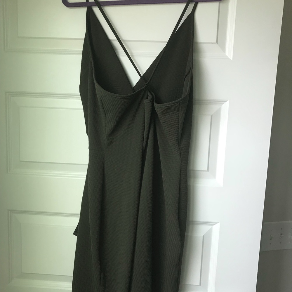 Wet Seal Army Green dress - Picture 3 of 3